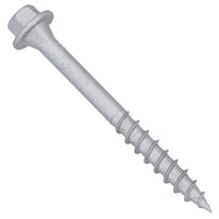 63mm Timber Sleeper Wood Screws For Railway Sleepers Hex Head Silver 150pc