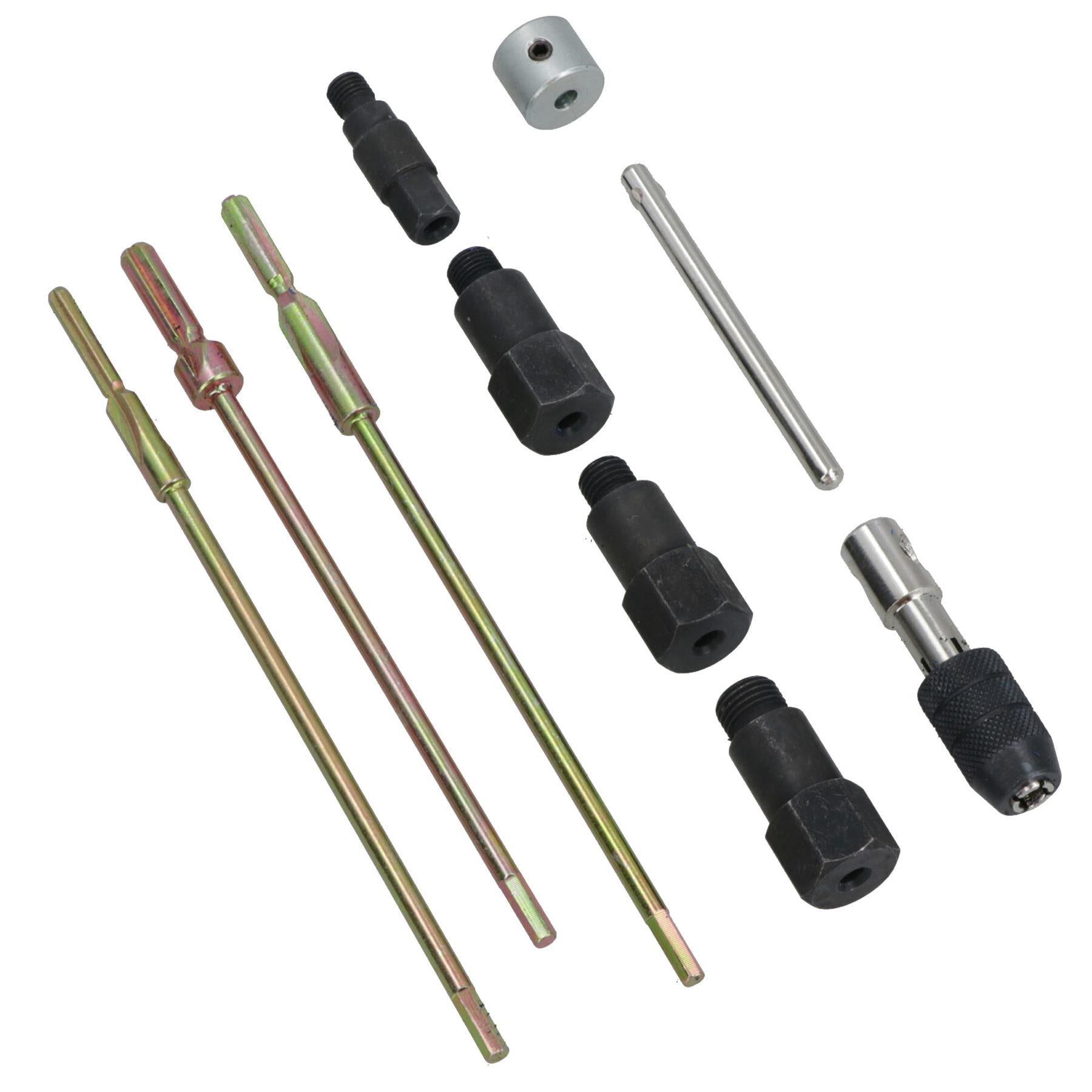 Glow Plug Reamer Cleaner Set M8 M10 and M12 for Cleaning Shafts and Seats