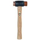Marteau à tête en cuivre et cuir brut Thor n°1 / maillet en cuir Dead Blow TE401