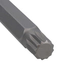 Douilles cannelées mâles 1/2" peu profondes et profondes M5 - M16, lot de 25 pièces