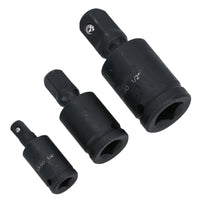Universal Joint Wobble Swivel Socket Extension Adaptors UJ’s 1/4  3/8 1/2 Drive
