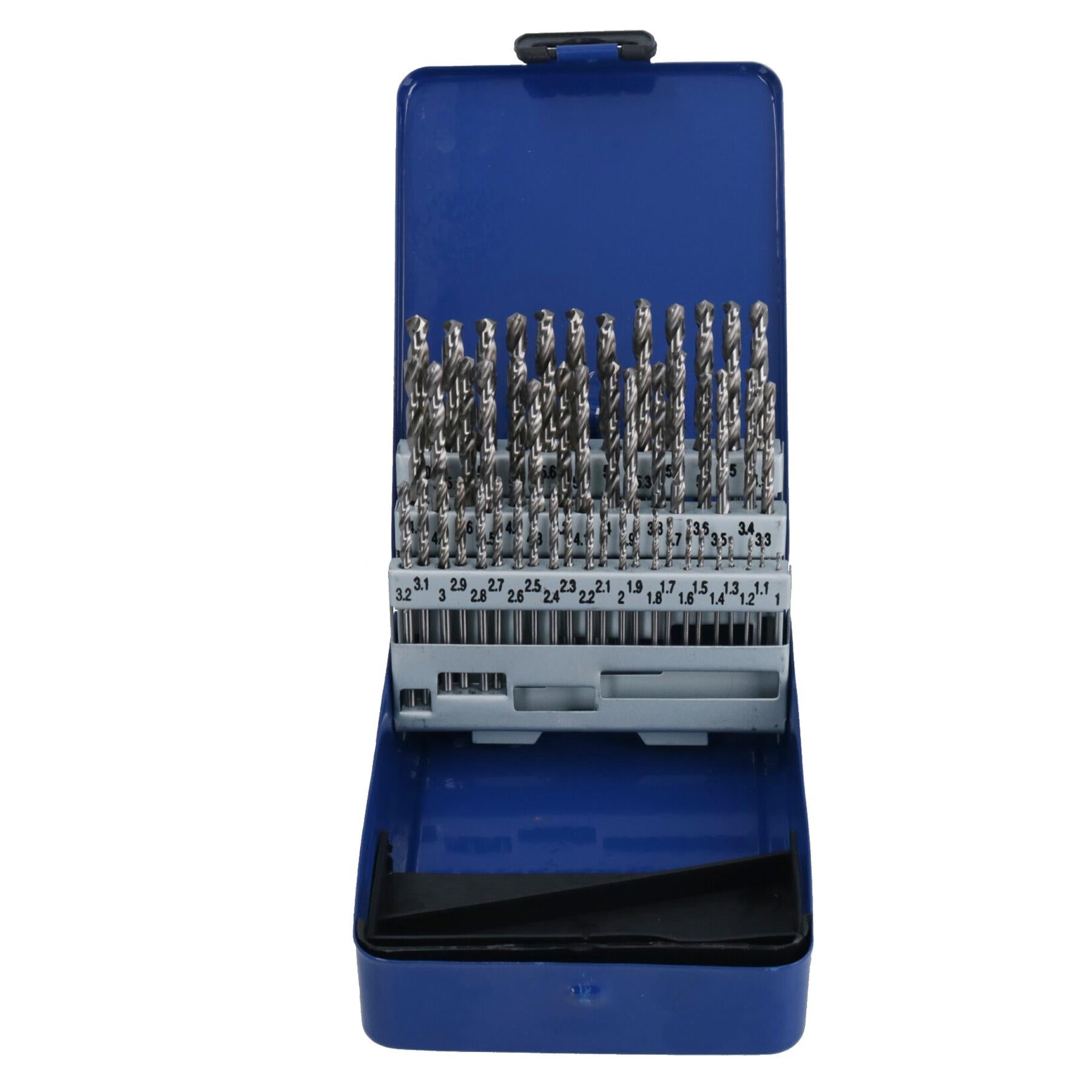 Engineers Fractional Drill Bit Set HSS 1-6mm in 0.1mm Increments 51pc TE738