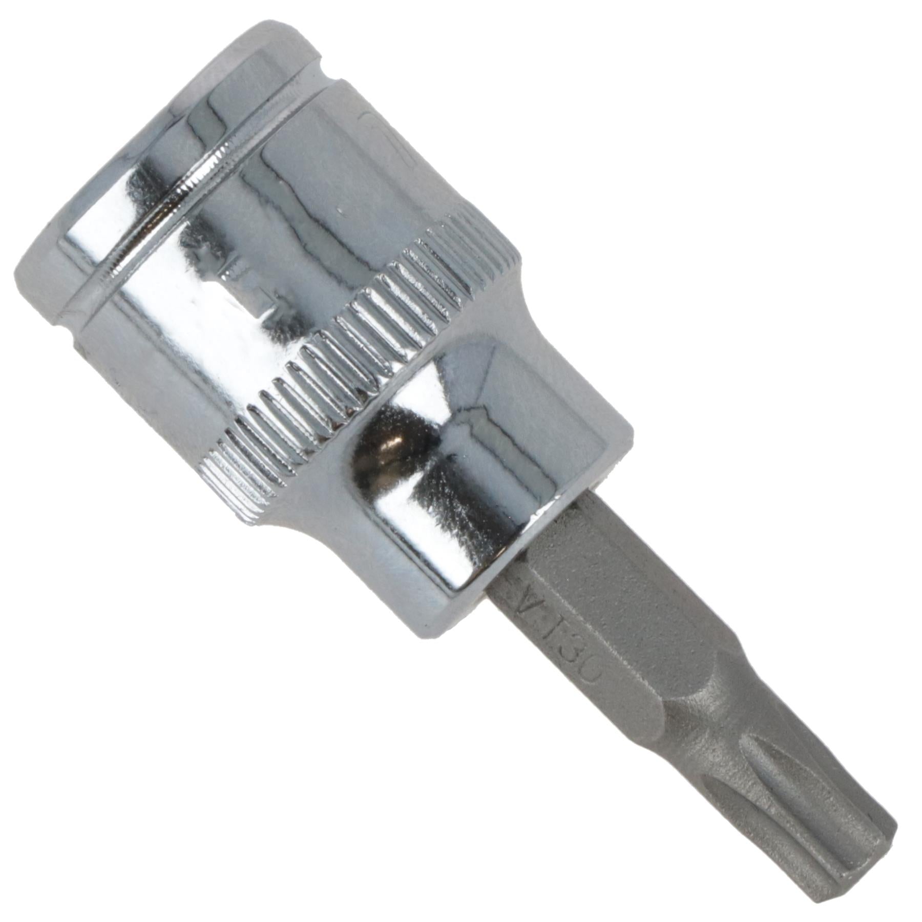 T30 Male Torx Bit Star Socket 3/8" Drive Standard Internal Chrome Vanadium Steel