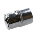 9/16" Imperial 6 Point 3/8" Drive Shallow Socket SAE AF Chrome Vanadium Steel