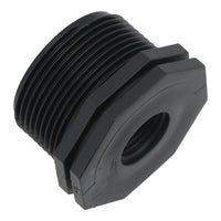 Polypropylene PP 1-1/2in – 1/2in Female – Male Pipe Threaded Reducing Bush