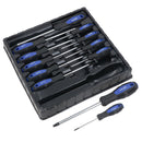Manipulationssichere Torx-Sicherheitsschraubendreherbits T6 - T45, 12-teiliges Set, magnetische Spitzen