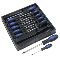 Manipulationssichere Torx-Sicherheitsschraubendreherbits T6 - T45, 12-teiliges Set, magnetische Spitzen