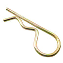 3mm R Clips Hair Pin Hitch Lynch Cotter Fasteners Zinc Plated Steel 50 Pack