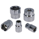 3/8" Drive Shallow And Deep Metric 6 Sided Single Hex Sockets 8mm - 21mm 31pc