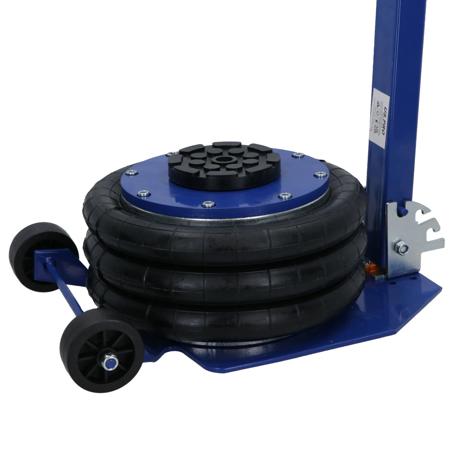 3 Ton Car Van Air Pneumatic Triple Air Bag Trolley Lifting Jack 135 – 400mm Height