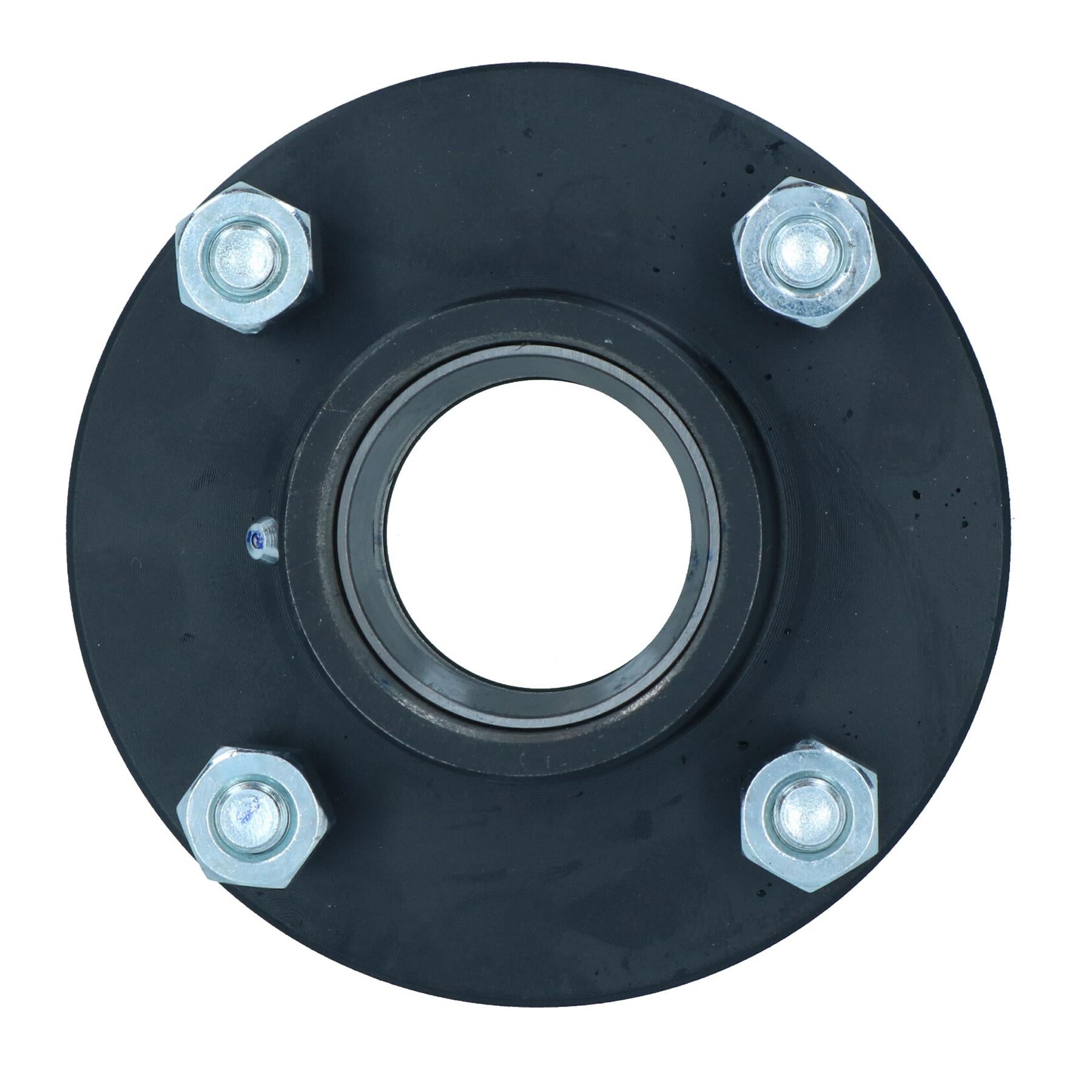 4 Inch PCD Trailer Wheel Hubs + Bearings With Weld On Extended Stub Axle