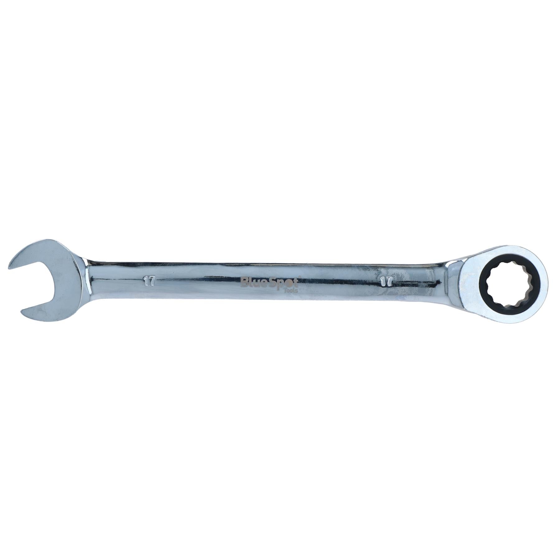 17mm metrischer Ratschen-Maulschlüssel, 72 Zähne, umkehrbar