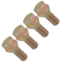 Boulons de roue de rechange M12 x 1,5 pour moyeux de remorque, lot de 4