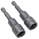 10mm + 13mm Magnetic Power Nut Setter Socket Driver with 1/4in Hex Shank