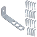 Safety End Frame Cramp Wall Tie 38mm x 100mm Galv Steel Fixing Fastener