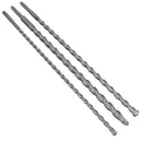 SDS Plus Shank Masonry Drill And Chisel Bit Set Tungsten Carbide Tips 10pc
