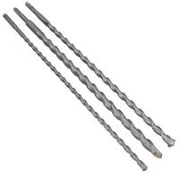 SDS Plus Shank Masonry Drill And Chisel Bit Set Tungsten Carbide Tips 10pc