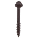 63mm Timber Sleeper Wood Screws For Railway Sleepers Hex Head Brown 150pc