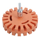 4 Inch Rubber Pinstripe Decal Eraser Wheel Adhesive Sticker Remover