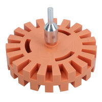 4 Inch Rubber Pinstripe Decal Eraser Wheel Adhesive Sticker Remover