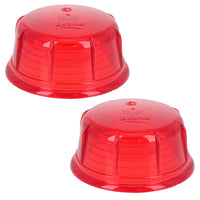 Britax Seitenmarkierungs-Ersatzglas, rote Umrissleuchte, Paar TR201