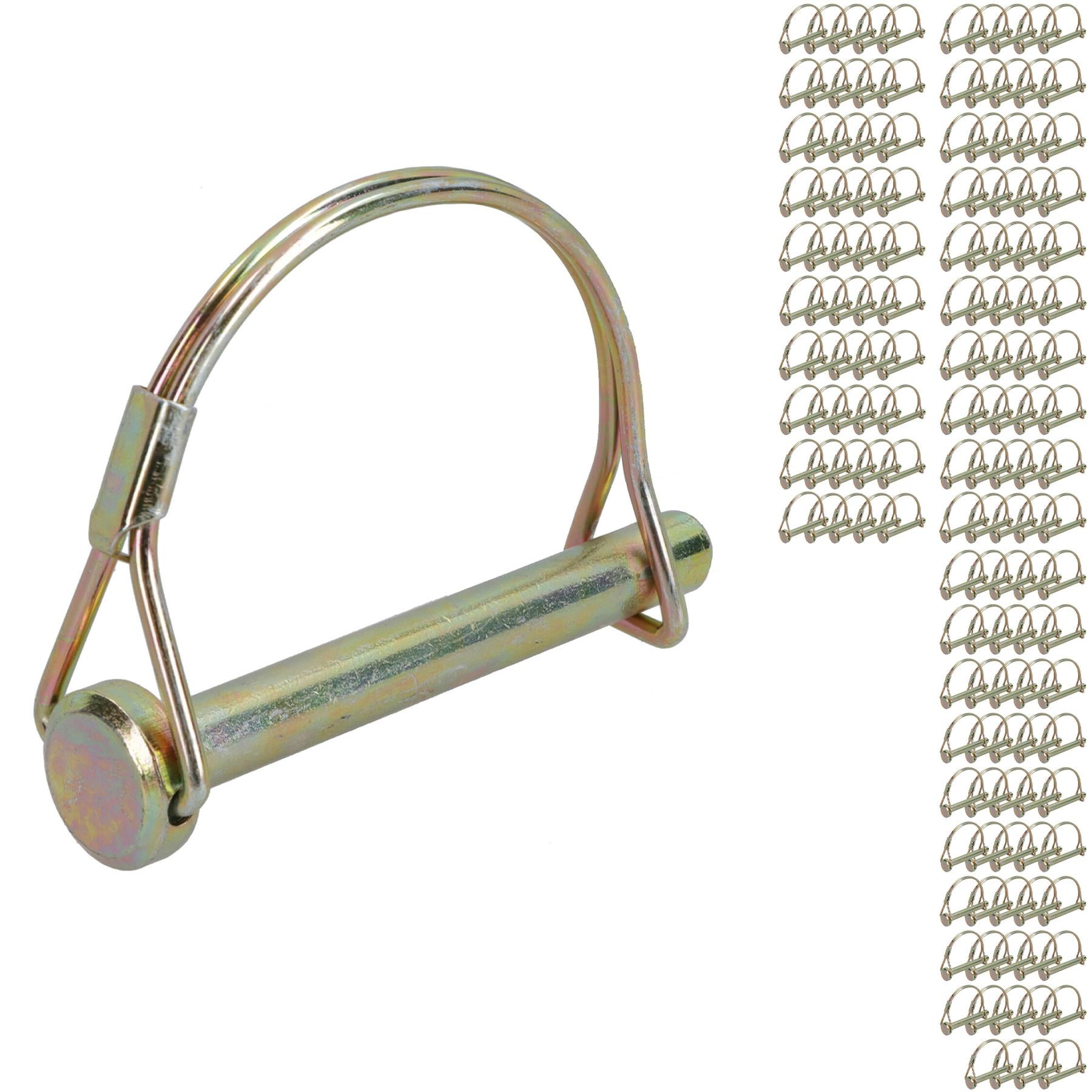 Heavy Duty PTO Power Take Off Pins Shaft Locking Fastener 8mm x 58mm