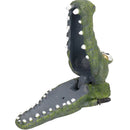 Aquatische Aquarium Dekor Sprudelnde Aktion Alligator &amp; Clam Fisch Tank Ornament