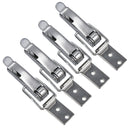 115mm Stainless Steel Bailing Latch Over Centre Catch Cam Hook Stainless Steel