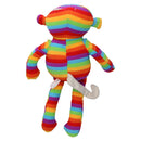 Jouet pour chien Rainbow Sonny Monkey en peluche avec couinement 38 cm/15"