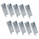 Fence Post Extender Angle Bracket Galvanised 70 x 70 x 180mm Holder Support