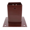Easy Grip Fence Post Bolt Down Shoe Holder Support Clamp 100mm x 100mm