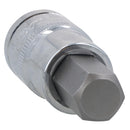 Hex / Allen Sockets Key Bits 1/2" Drive Metric Sizes 7mm - 14mm 5pcs