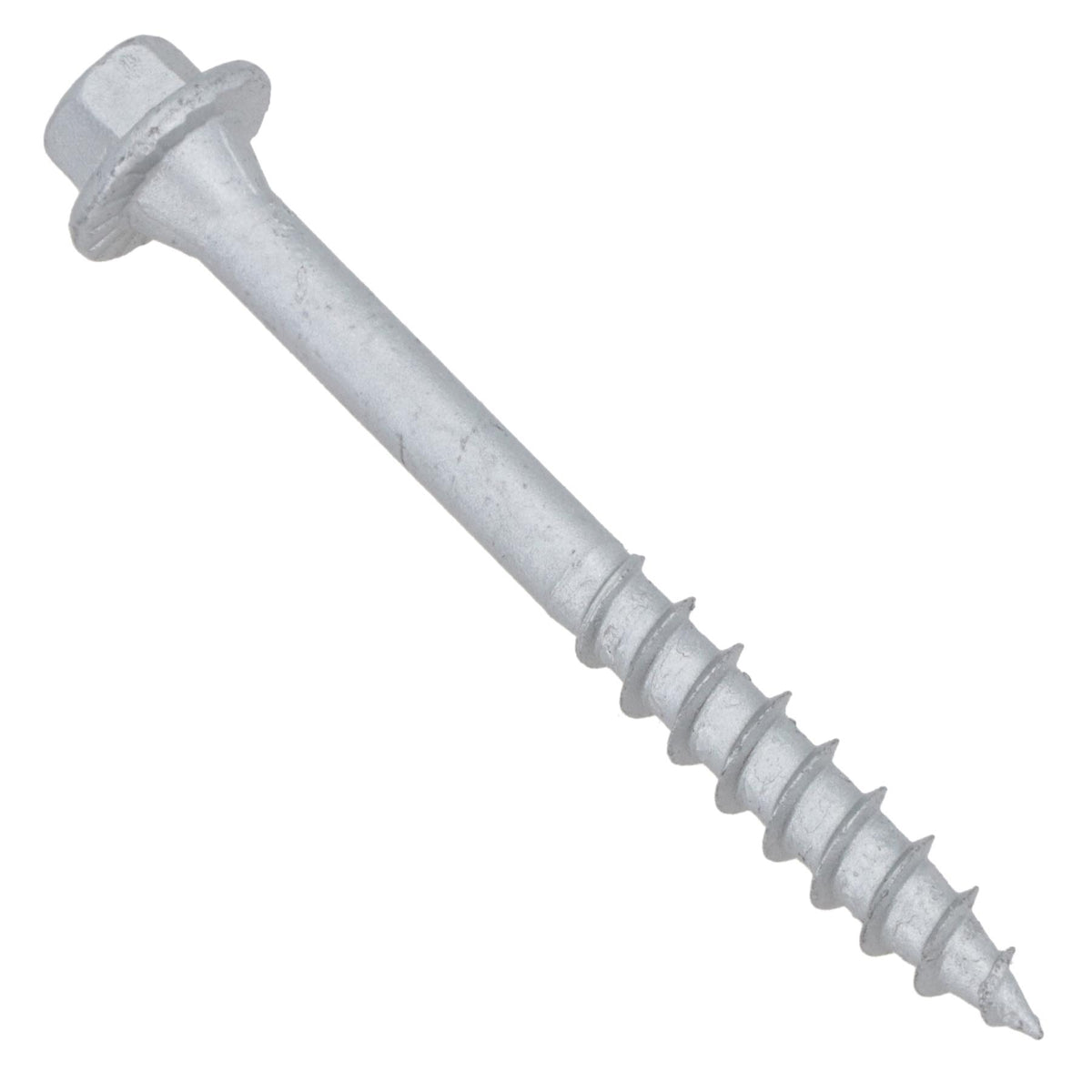 63mm Timber Sleeper Wood Screws For Railway Sleepers Hex Head Silver 30pc