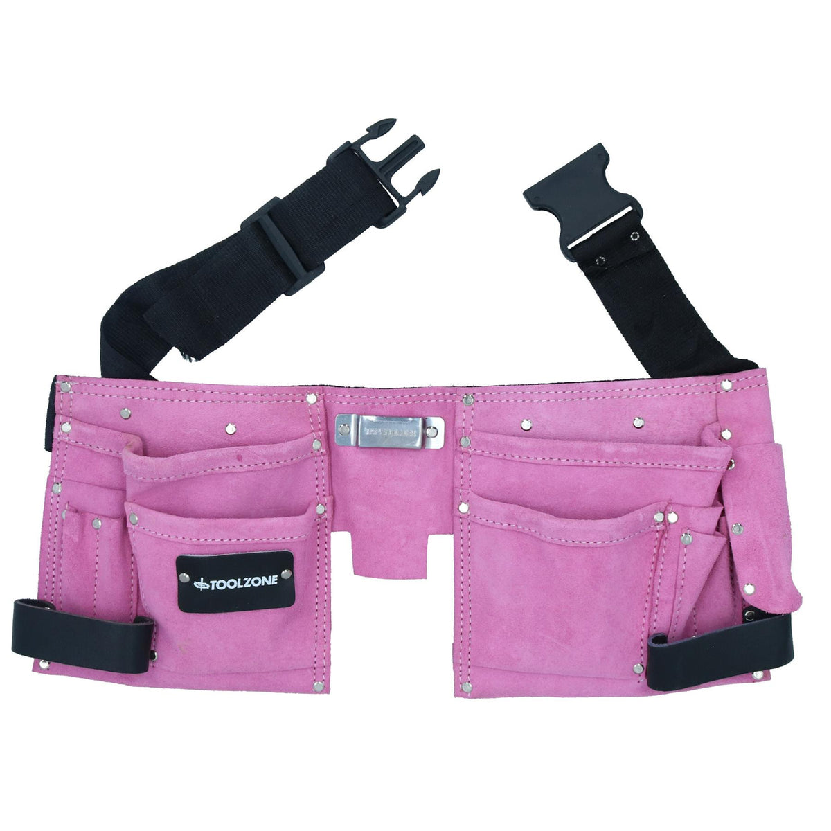 Leder Werkzeuggürtel / Aufbewahrungstasche PINK LADIES Werkzeugtasche / Rollmattenhalter TE452