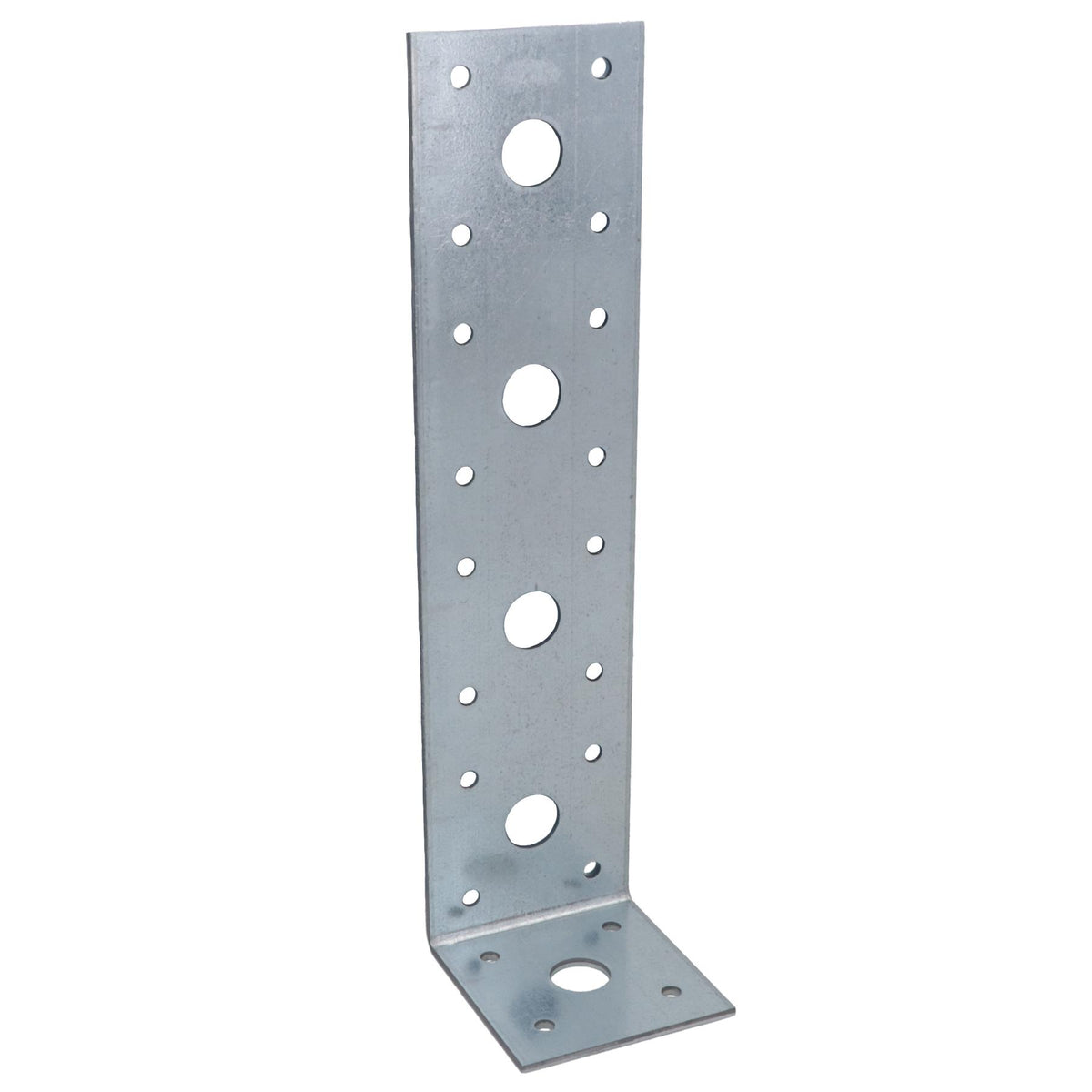 Heavy Duty Angle Bracket Fastening Plate Galvanised Steel 200 x 50 x 50mm