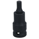 M7 x 55mm 1/2in Drive Short Impact Impacted Allen hex Key Socket 7mm