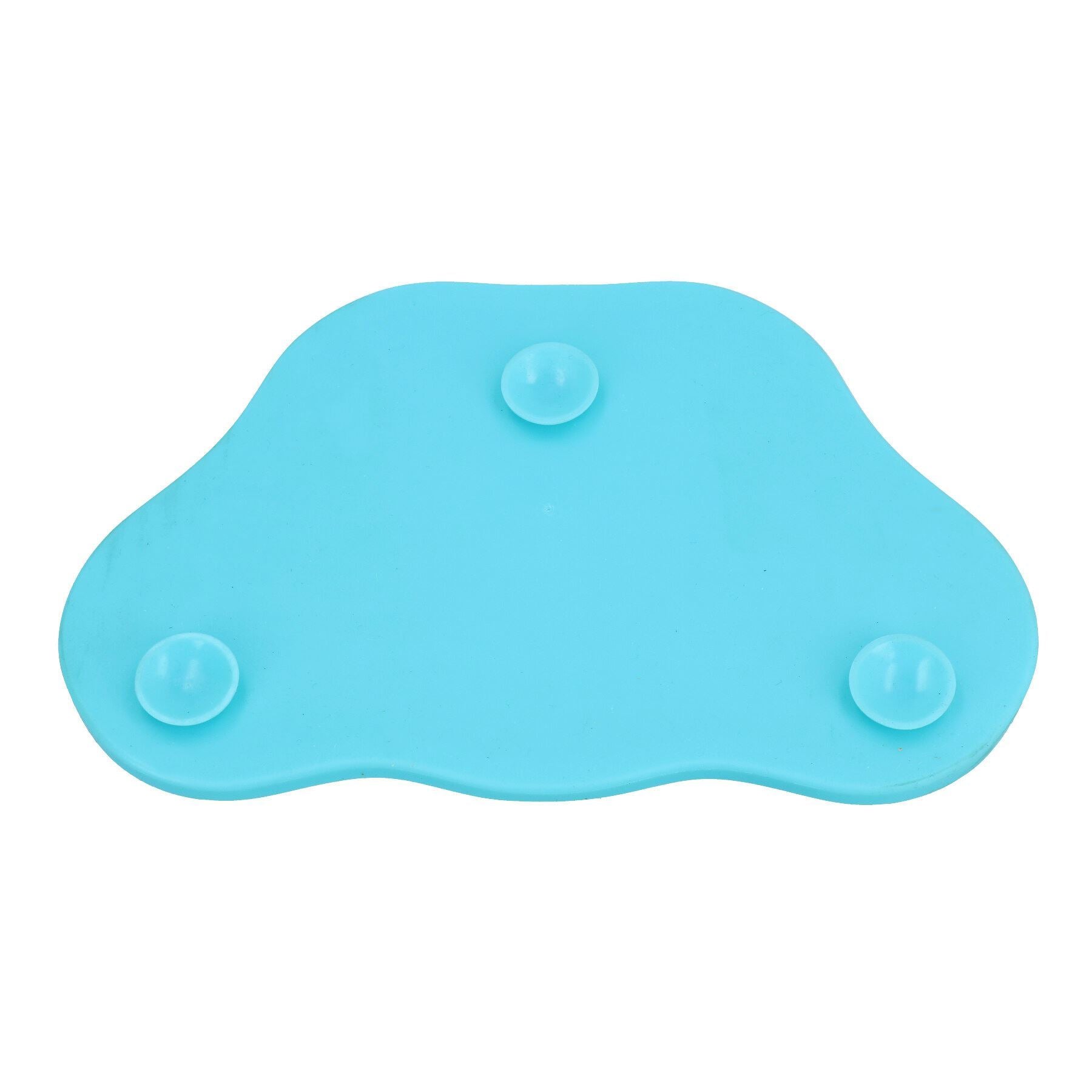 2PK Blue Interactive Dog Slow Lick Mat With Suction Cups Food Accessories