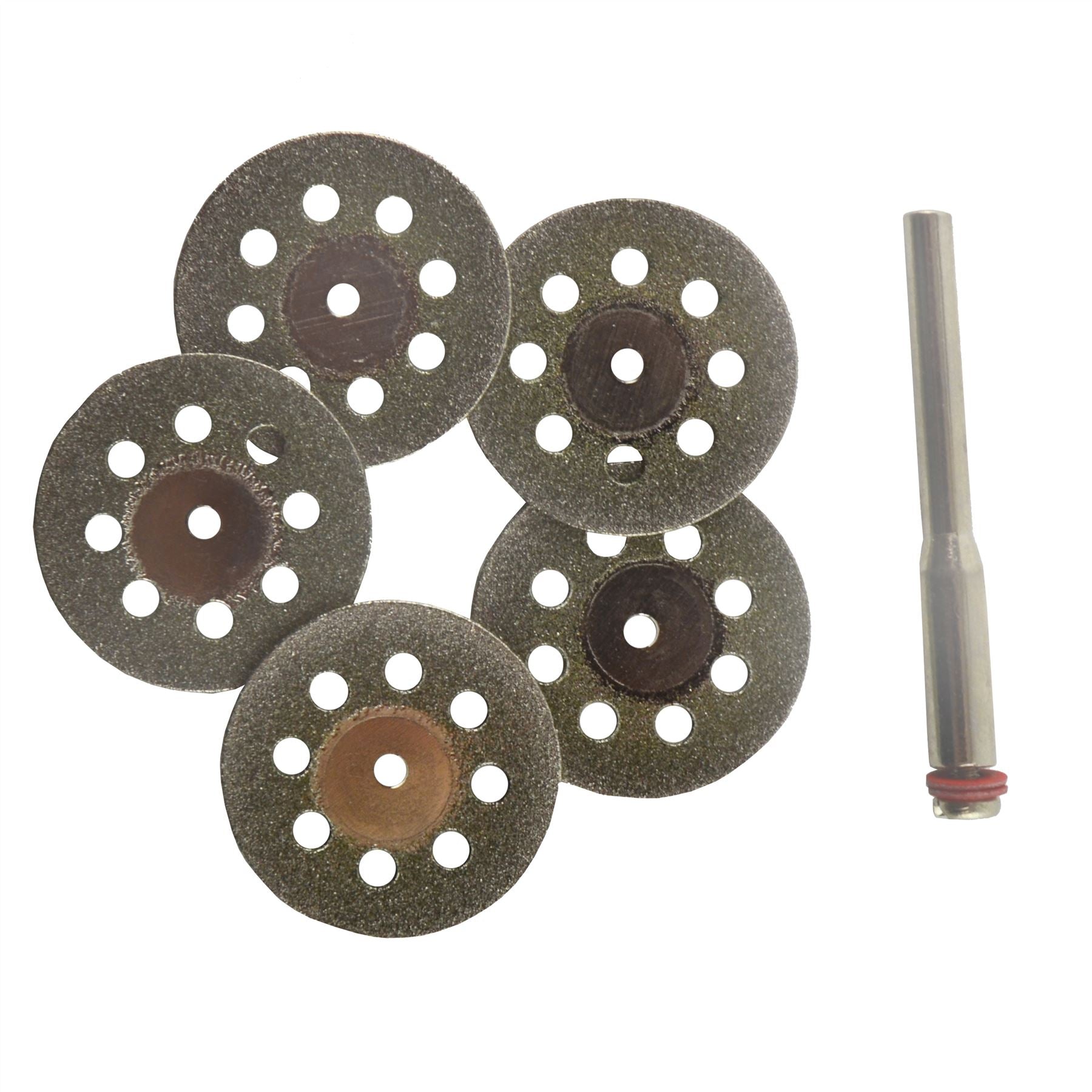 Diamond Tipped And Vented Mini Rotary Cutting Discs Cut Off Disc For Dremel 5pc
