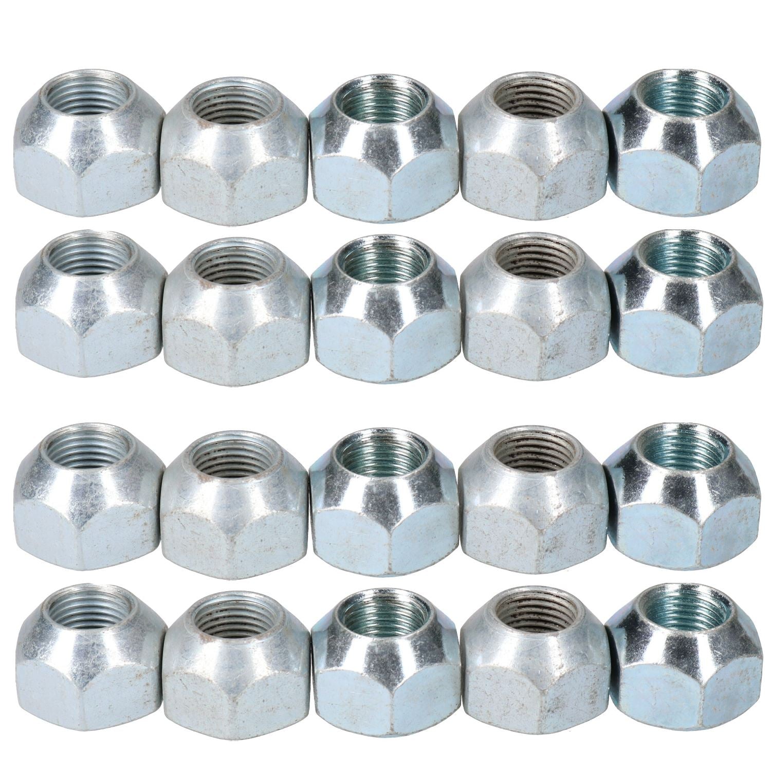 M16 Conical Wheel Nuts Nut Pack of 20 for Trailer Caravan Suspension Hubs