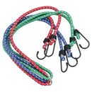 Lot de 3 tendeurs élastiques de 40" x 8 mm, sangles de corde, attaches, supports de rangement, attaches