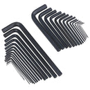 Inbusschlüssel-Satz, 30-teilig, metrisch 0,7 mm – 10 mm / imperial / AF 0,02 – 3/8 TE713