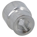 1/4"-Antrieb, flacher Steckschlüsselsatz mit Ratsche, 17-teilig, metrisch, 4 mm bis 13 mm, TE397