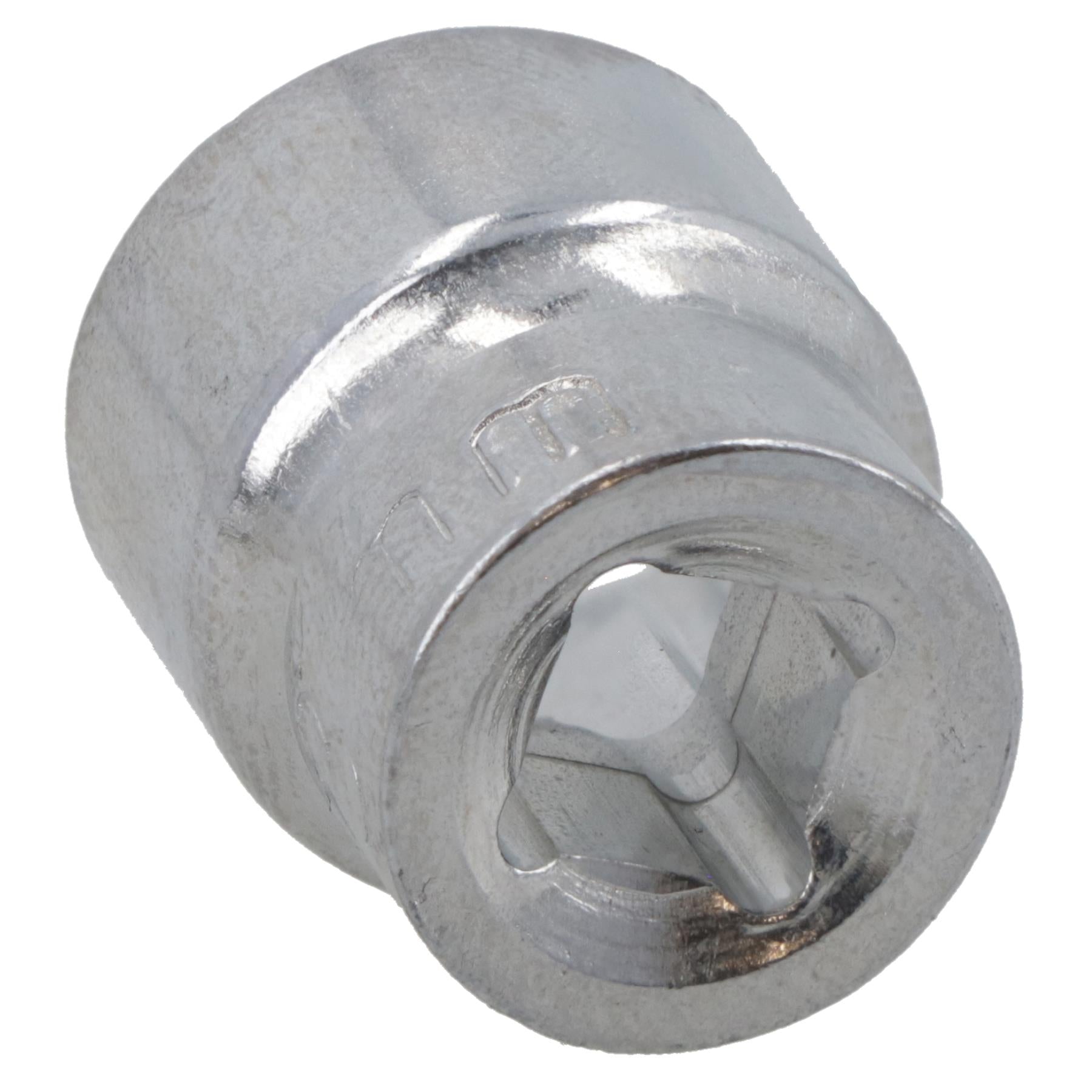 1/4"-Antrieb, flacher Steckschlüsselsatz mit Ratsche, 17-teilig, metrisch, 4 mm bis 13 mm, TE397