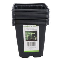 9cm Square Plant Flowers Seeds Seedling Plastic Pots Trays Containers