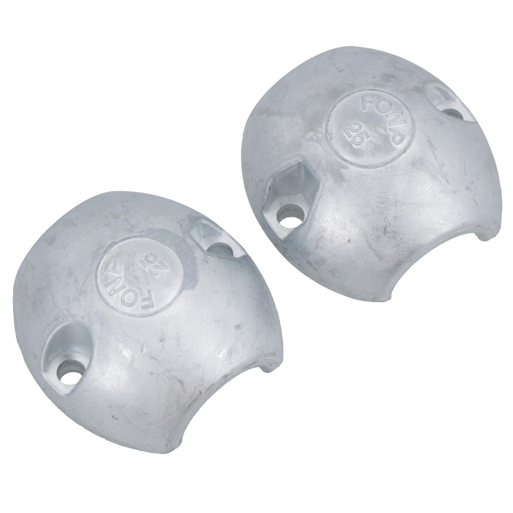 15oz Zink-Klemm-Opferanode für Salzwasser-Bootspropeller mit 25 mm Welle