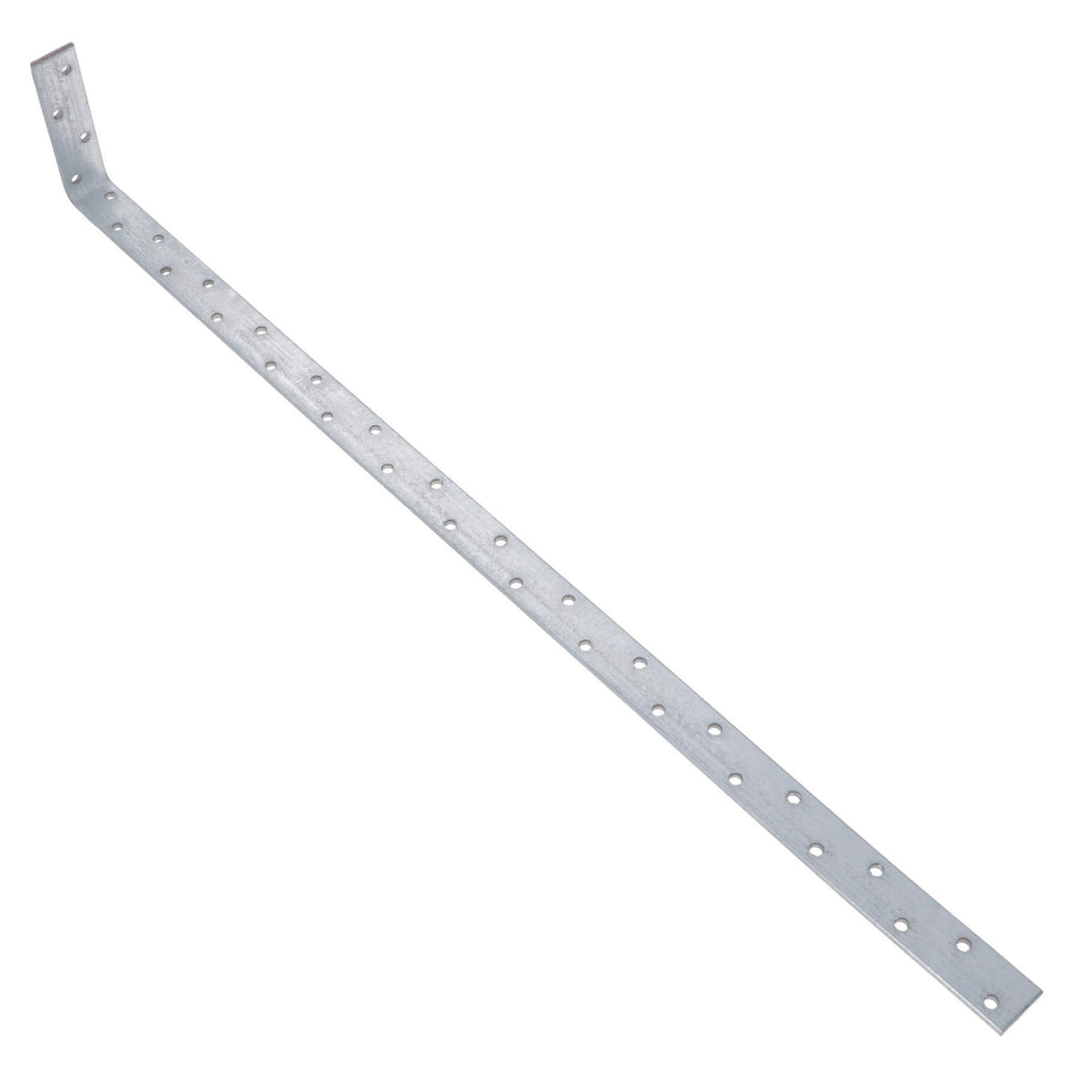 Horizontal Heavy Duty Restraint Strap 800mm Length 100mm Bend Galvanised