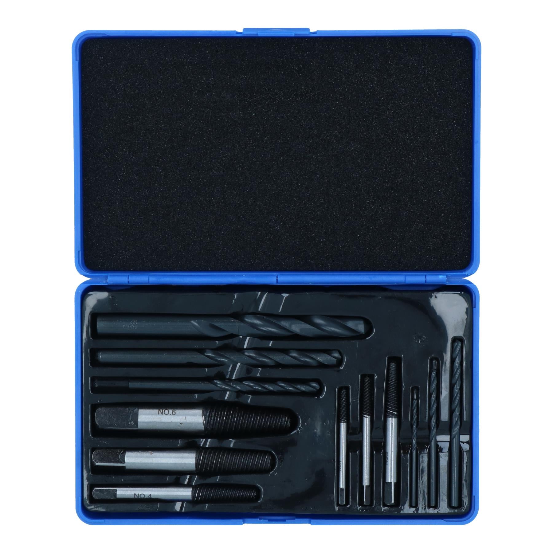 Screw Stud Extractor Remover Set Reverse Thread Easy Out 3-25mm 12pc AT192