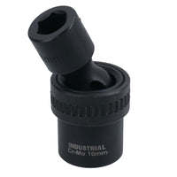 10mm – 19mm 3/8in Drive Universal Swivel Wobble Metric Impact Shallow Socket