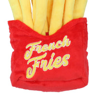 Dog Puppy Gift French Fries Food Themed Soft Plush Squeaky Toy Present