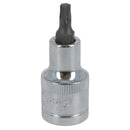 T27 Außen-Torx-Bit Stern-Steckschlüssel 1/2 Zoll Antrieb Standard Innen Chrom-Vanadium-Stahl